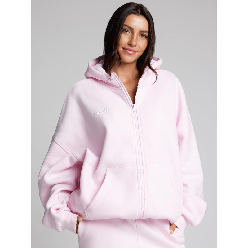 Comfrt | Cloud Zip Oversized Hoodie