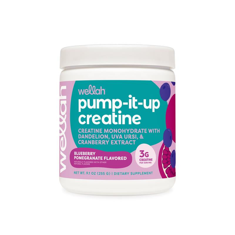 Wellah Creatine | Creatine Monohydrate Supplement for Woman | 3G of Creatine per Serving | 50 Servings