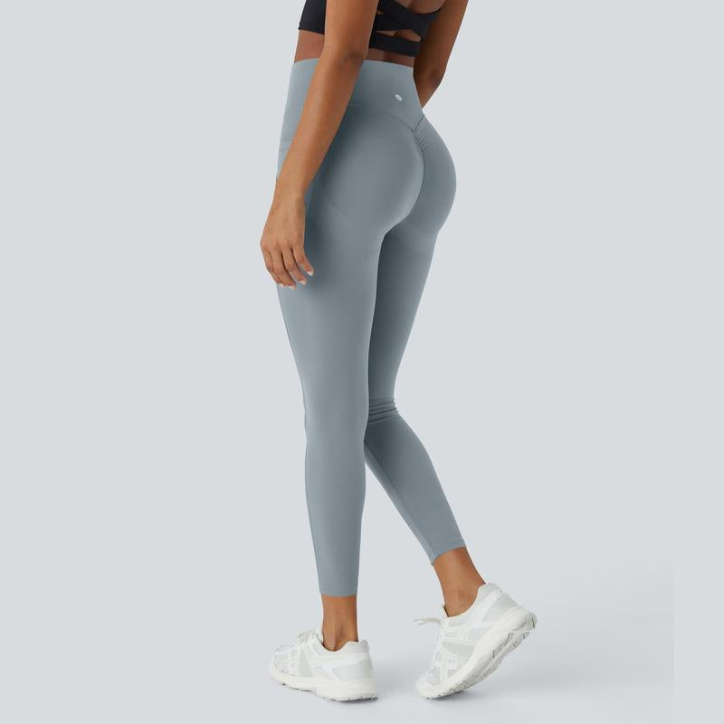 Halara Ultrasculpt High Waisted Scrunch Butt Lifting Tummy Control Pocket Shaping Training Leggings #Tiktokshopholidayhaul