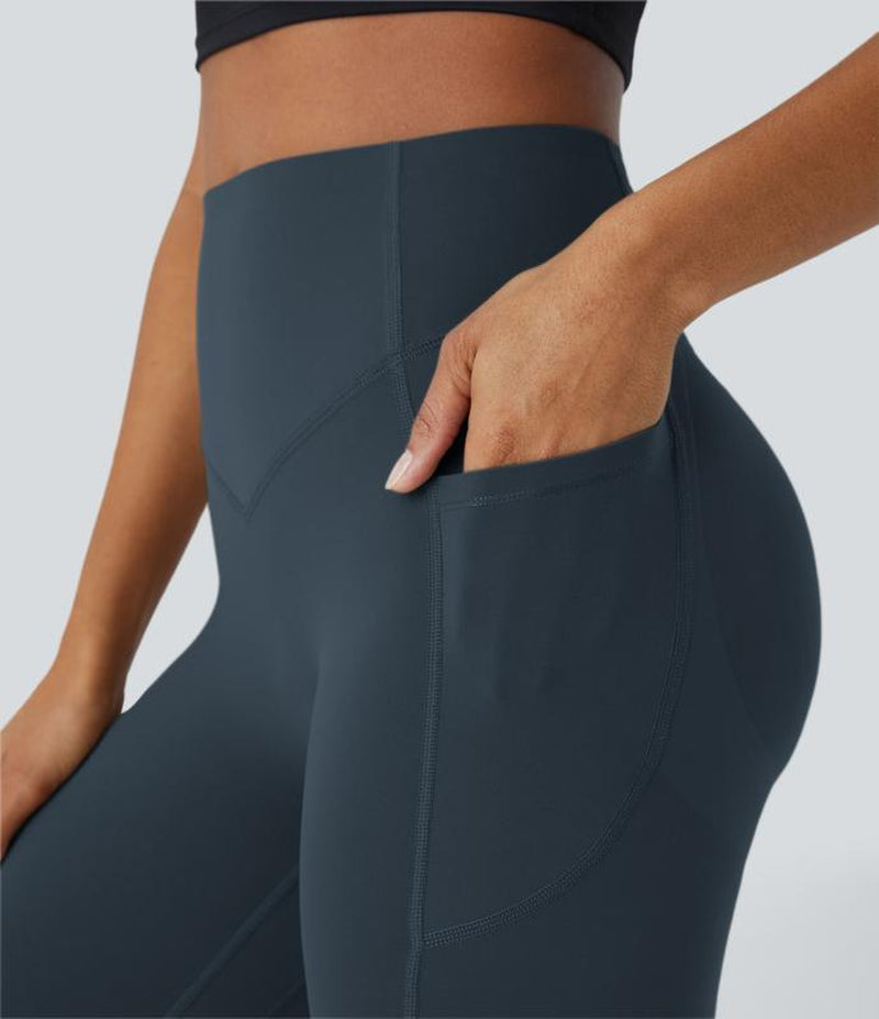 Halara Ultrasculpt High Waisted Scrunch Butt Lifting Tummy Control Pocket Shaping Training Leggings #Tiktokshopholidayhaul