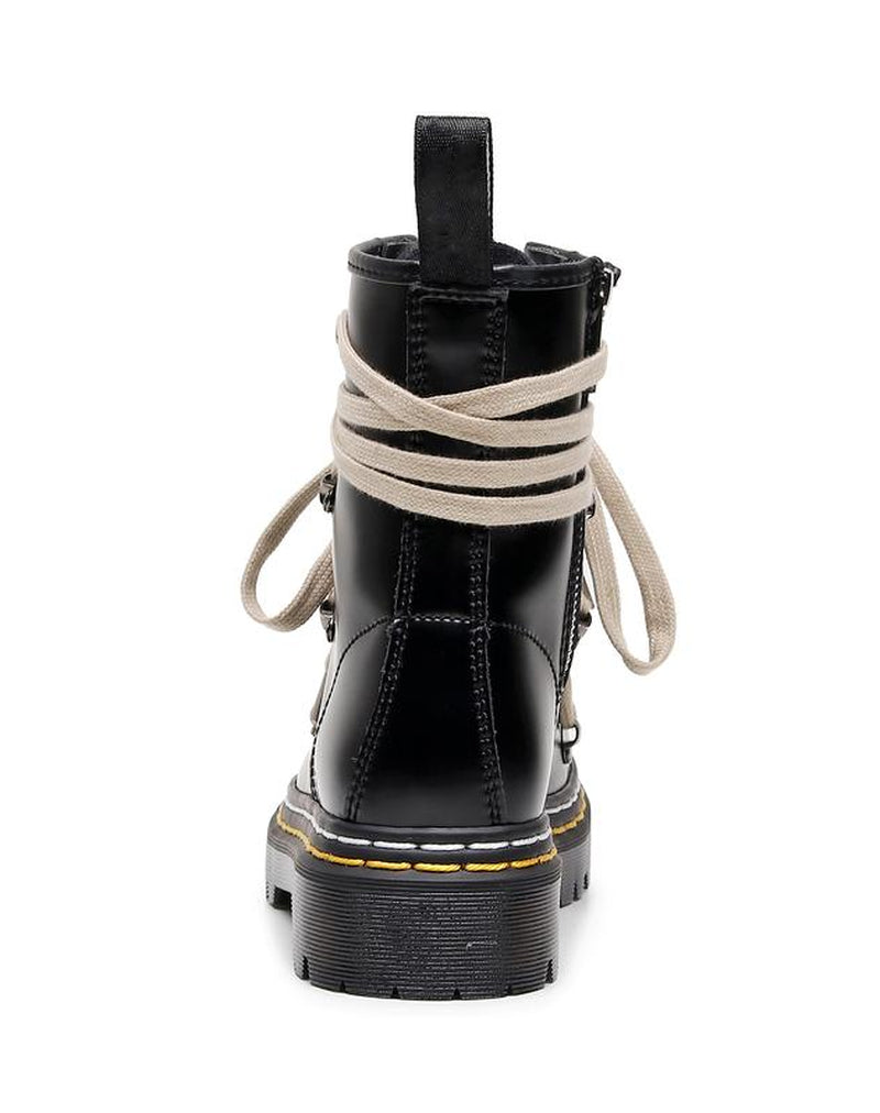 High-Top Lace-Up Boots Street Punk Crisscross Laces Chunky Sole All Seasons Fashionable and Durable