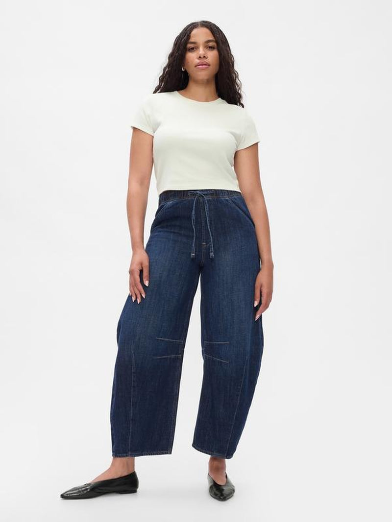 Gap Women'S Mid Rise Easy Horseshoe Jeans
