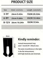 1 Pack Children'S Black Skin-Penetrating Velvet Tights for Girls in Autumn and Winter-Soft Skin, Double Warmth, Versatile Style of Daily Clothes in Autumn and Winter Thermal Winter Tights
