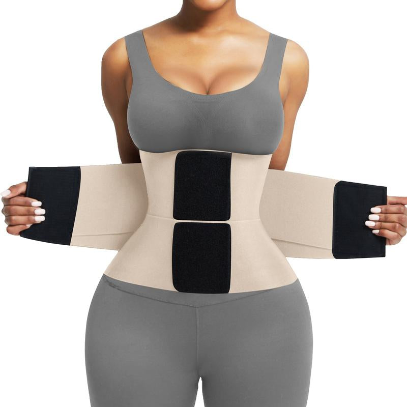 Feelingirl #LIVE1 Belt Waist Cincher Ab Belt Tummy Control Body Shaper with Triple Wrap Women Comfortable Fabrics Adjustable Lady Festival Lady Comfort Fabrics Womenswear Tiktokshopblackfriday Tummy Control Compression Shapewear