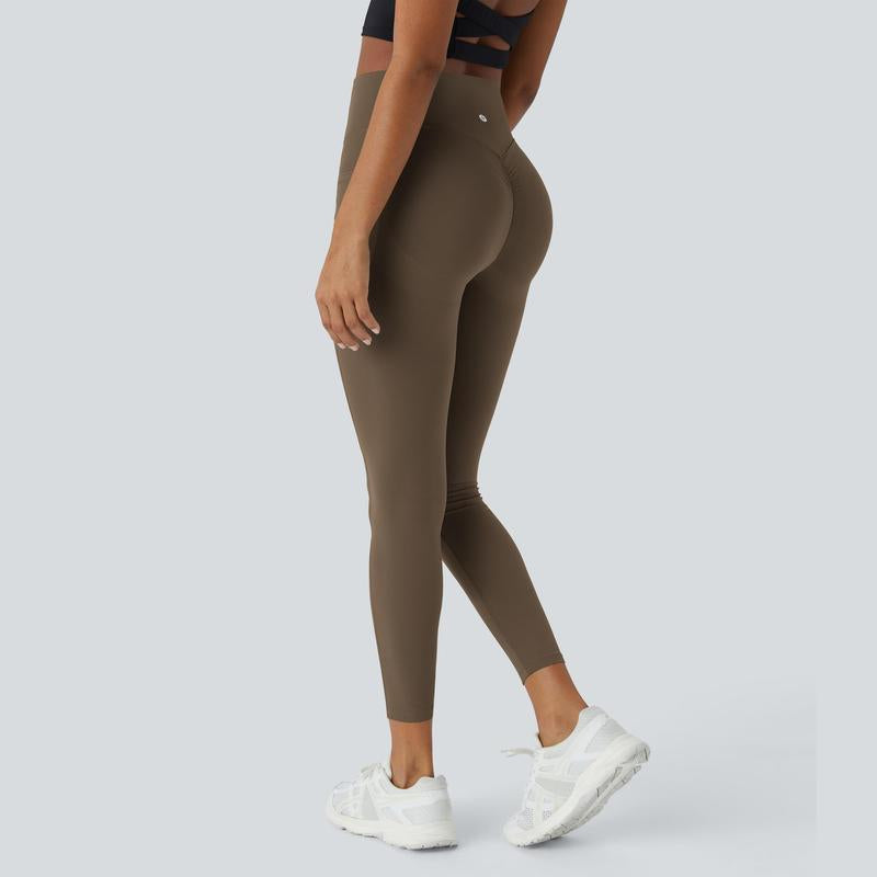 Halara Ultrasculpt High Waisted Scrunch Butt Lifting Tummy Control Pocket Shaping Training Leggings #Tiktokshopholidayhaul