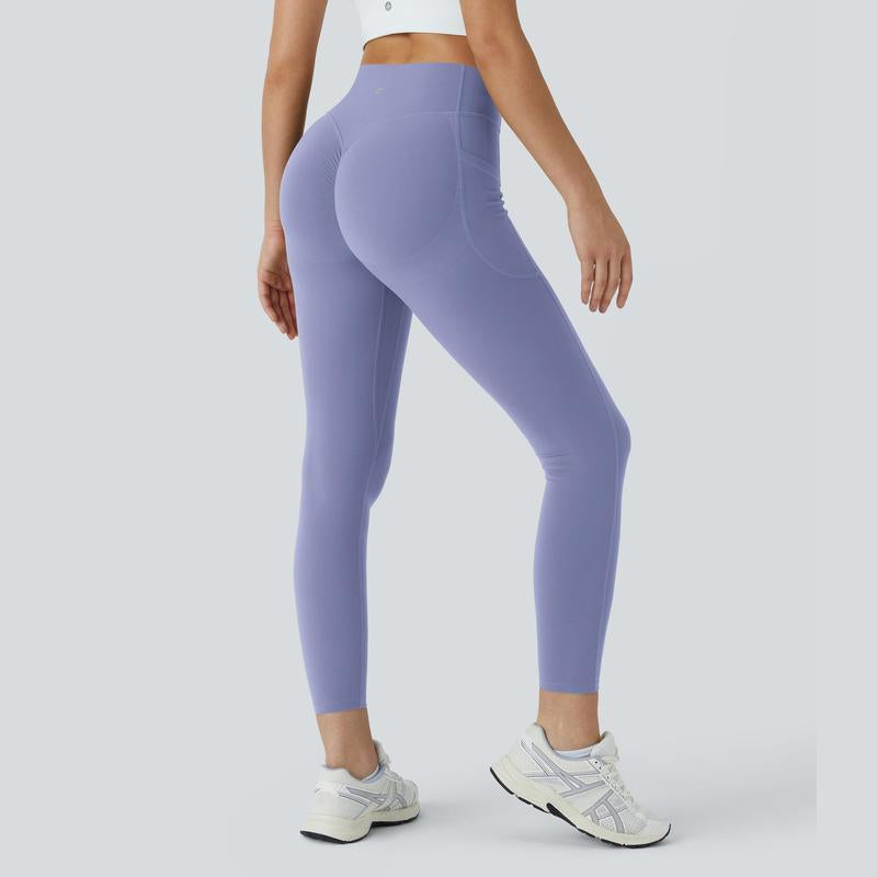 Halara Ultrasculpt High Waisted Scrunch Butt Lifting Tummy Control Pocket Shaping Training Leggings #Tiktokshopholidayhaul