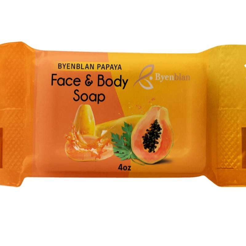 Byenblan Papaya 1 Piece Soapcitrus Glow, Floral Design, Unisex, Soft Cover, Special Edition, 2025 Edition